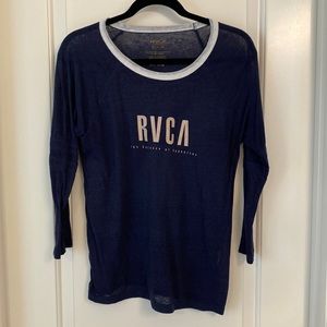 RVCA 3/4 sleeve tee